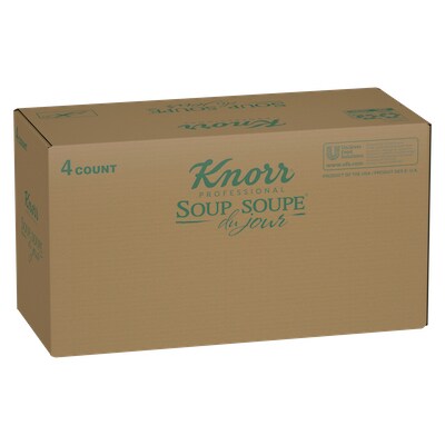 Knorr® Professionnel Soupe du Jour Crème de Poireau et Pommes de Terre 4 x 730 gr - 